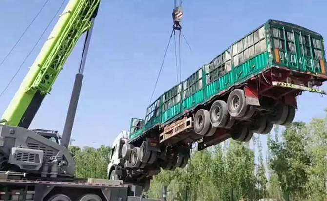 晋城道路脱困救援案例